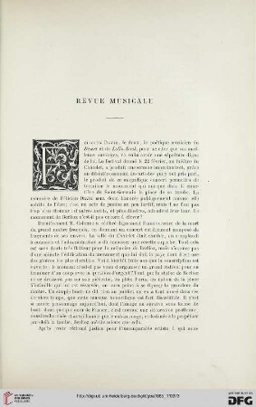 2. Pér. 31.1885: Revue musicale