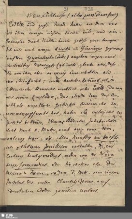 Nr. 31-34. Hammer-Purgstall, Joseph von, 1828[?]