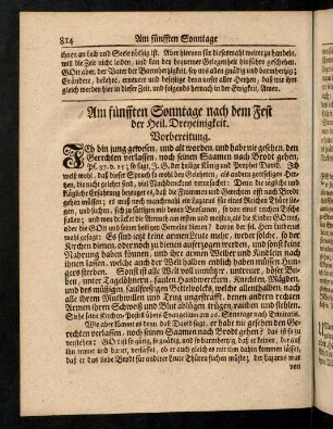 814-818, Vorbereitung, Evangelium, Eingang