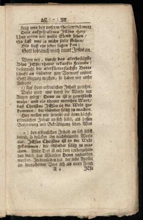 I) Auf ihren erfreulichen Inhalt zu richtē.