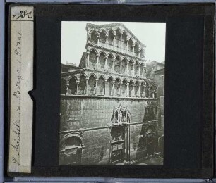 Pisa, San Michele in Borgo : Fassade