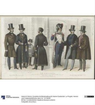 Europäische Modenzeitung für Herren-Garderobe: Le Progrès: Herren- und Knabenbekleidung