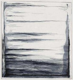 Landschaft in der Maserung einer Tür II