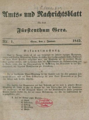 4. Januar-29. Dezember = Nr. 1-52