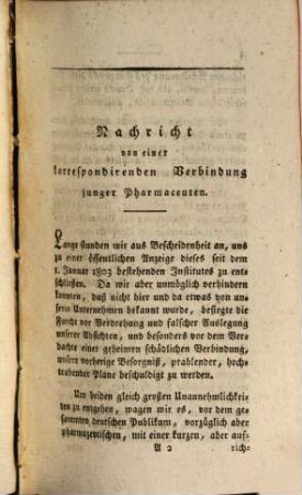 Journal der Pharmacie für Ärzte und Apotheker. 13, 13. 1805