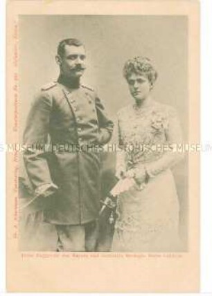 Rupprecht von Bayern mit seiner Frau