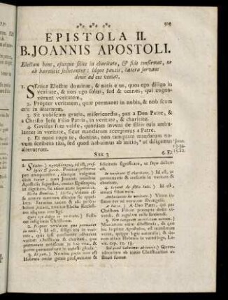 509-520, Epistola II. B. Joannis Apostoli; Epistola III. B. Joannis Apostoli; Epistola Catholica B. Judae Apostoli