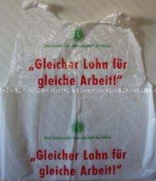Streikweste der Polizeigewerkschaft