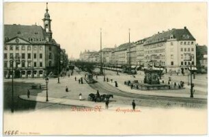 Dresden-Neustadt. Hauptstraße
