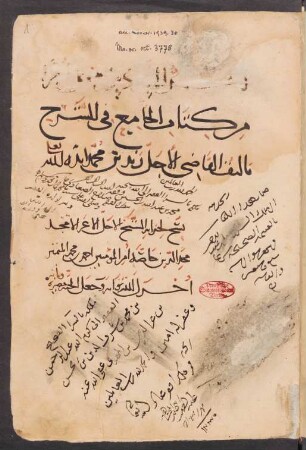 Kitāb al-Ǧāmiʽ fī 'š-šarḥ
