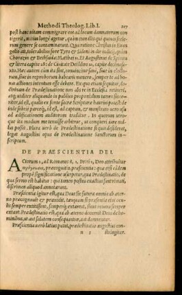 De Praescientia Dei.