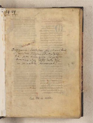 Liber ordinarius monasterii s. Caeciliae Coloniensis