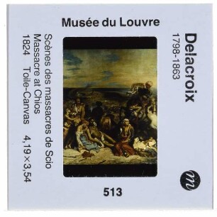 Delacroix, Das Massaker von Chios