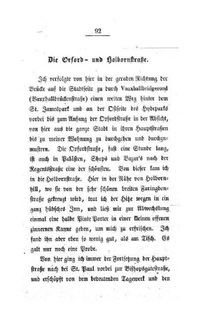 Die Oxford- und Holbornstraße