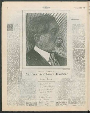 Las ideas de Charles Maurras : Letras francesas