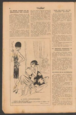La mujer yanqui se ha emancipado del marido