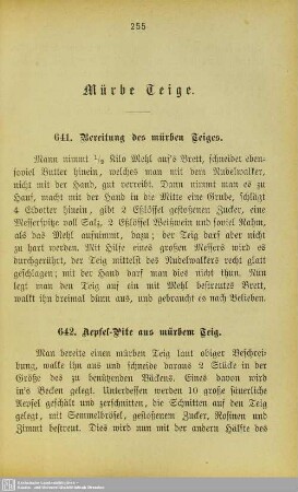 Mürbe Teige