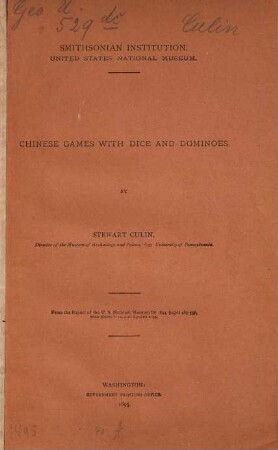 Chinese games with dice and dominoes
