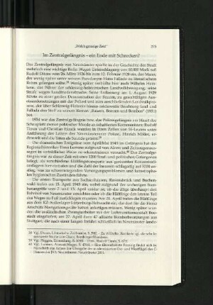 Im Zentralgefängnis-ein Ende mit Schrecken?
