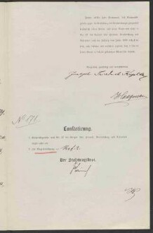 Ausstellung eines Verehelichungszeugnisses an den in Frammersbach
                     wohnenden Kaufmann Joseph Friedrich Koplitz - Verehelichung mit der
                     Restaurateuerstochter Anna, geb. Weisberger, aus Frankfurt / Main, 1898,
                     Verehelichung mit der Metzgermeisterstochter Amalie Katharina, geb.
                     Immerschitt, aus Aschaffenburg, 1902, Bürgerrechtsverleihung, 1902
