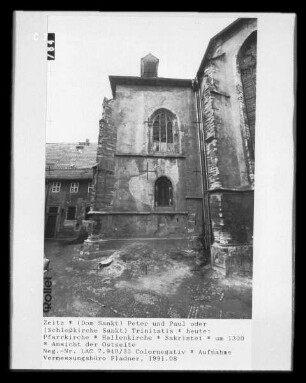 Katholische Pfarrkirche Sankt Peter und Paul & Schlosskirche Sankt Trinitatis — Sakristei