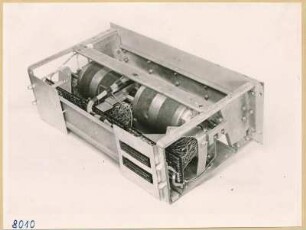 Charakterograph - Einschub Typ LU 18340 (1) - Rückansicht; Foto 1953