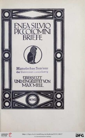 Tafel: Wappen der Piccolomini