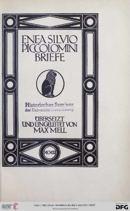 Tafel: Wappen der Piccolomini