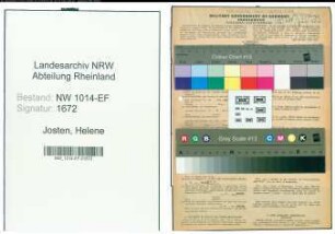Entnazifizierung Helene Josten , geb. 29.07.1909 ()