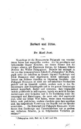 Herbart und Dittes