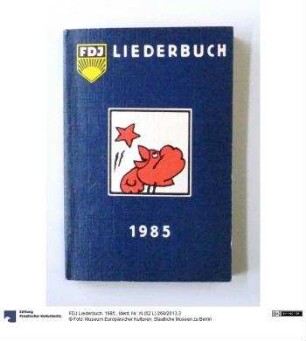 FDJ Liederbuch. 1985.