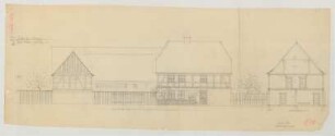 Lütte (Kreis Zauch-Belzig): Hof Nr. 31 Wrede. Seitenansicht