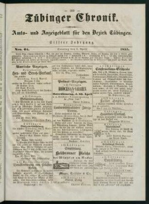 253-272, 1. April (Nr. 64) - 8. April (Nr. 68)