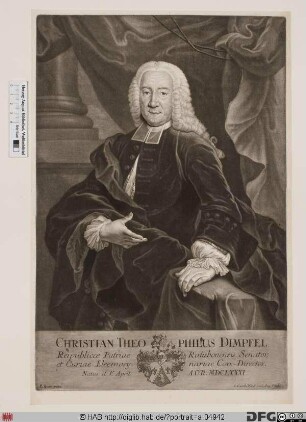 Bildnis Christian Gottlieb Dimpfel