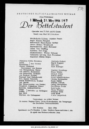 Der Bettelstudent