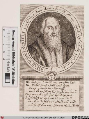 Bildnis Caspar von Schwenckfeld