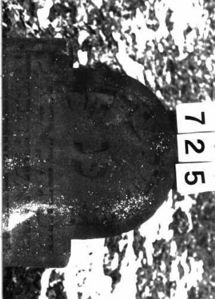Grabstein 725 (Detailaufnahme)