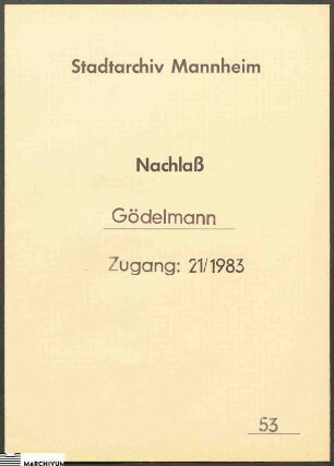 Jahresjagdschein von Jakob Gödelmann