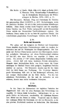§ 59. Berlin und Greenwich.