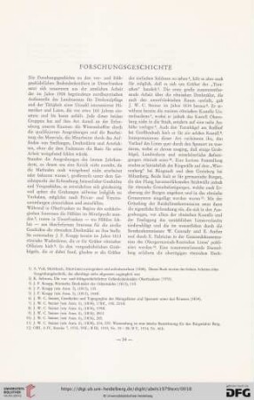Forschungsgeschichte