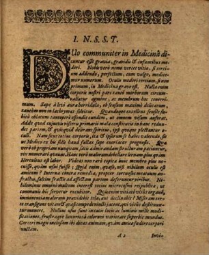 Disp. med. aegrum suffusione laborantem exhibens