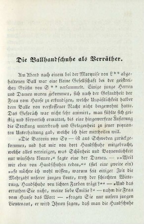 Die Ballhandschuhe als Verräther