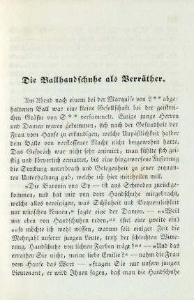 Die Ballhandschuhe als Verräther