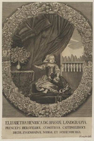 Bildnis der Elisabetha Henrica