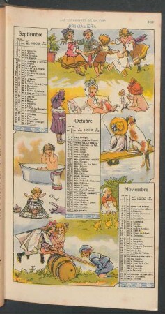 Las estaciones de la vida - [Calendario]