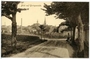 Geringswalde. Blick auf Geringswalde