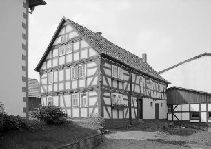 Fachwerkhaus (Fachwerkhaus); Nüsttal, Schwarzbacher Straße 14