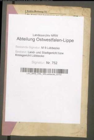 Erblasser: Kunscheffer, Mathilde, geb. Grahl: