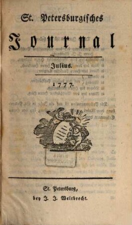 St.-Petersburgisches Journal. 4. 1777