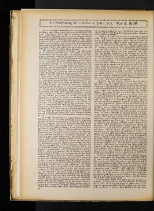 Die Entthronung der Stuarts im Jahre 1688.